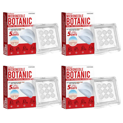 DELHAVE® MicroNeedle Botanic Skin Tag Removal Patch 🇺🇸 Made in the USA