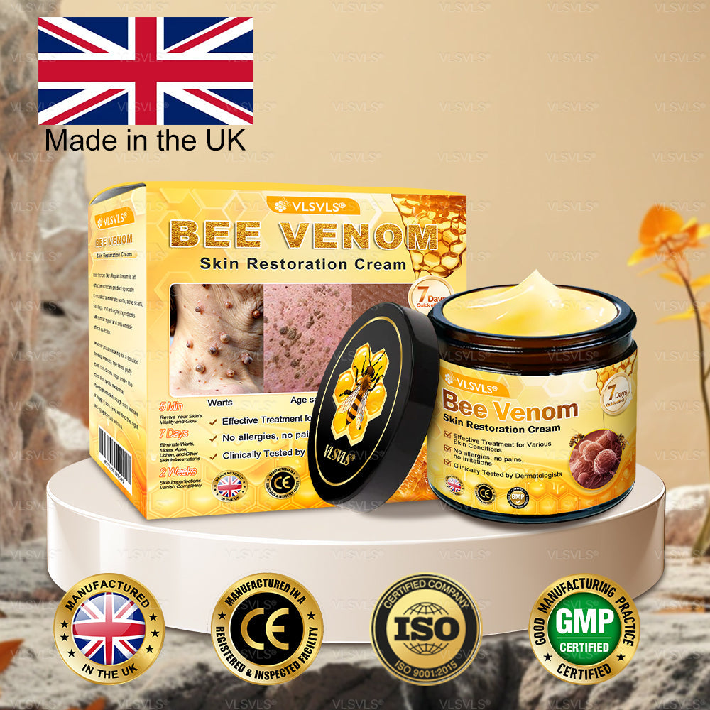 💐🌟💐Made and Shipped from UK ✨  Bee Venom Skin Restoration Cream 🔥 LAST DAY 80% OFF