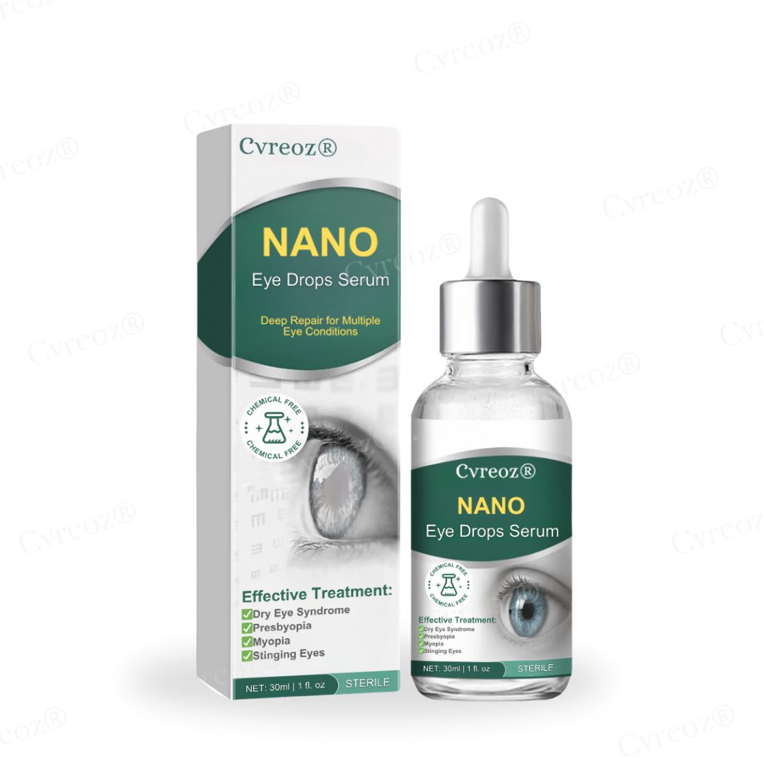 🔥LAST 30 PCS LEFT!!! 🔥 50% OFF!!.. Cvreoz® Nano Eye Drops Serum for Presbyopia and Myopia