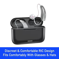 App Controlled RIC Bluetooth Hearing Aids