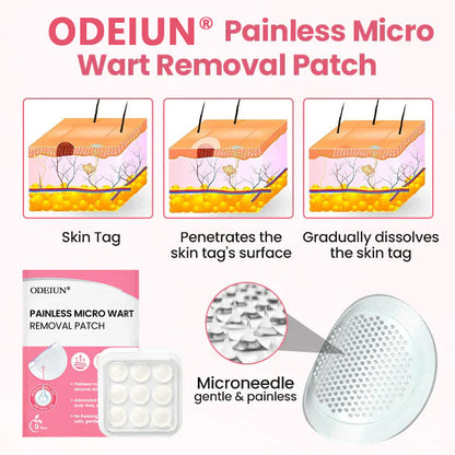 Painless Micro Wart Removal Patch