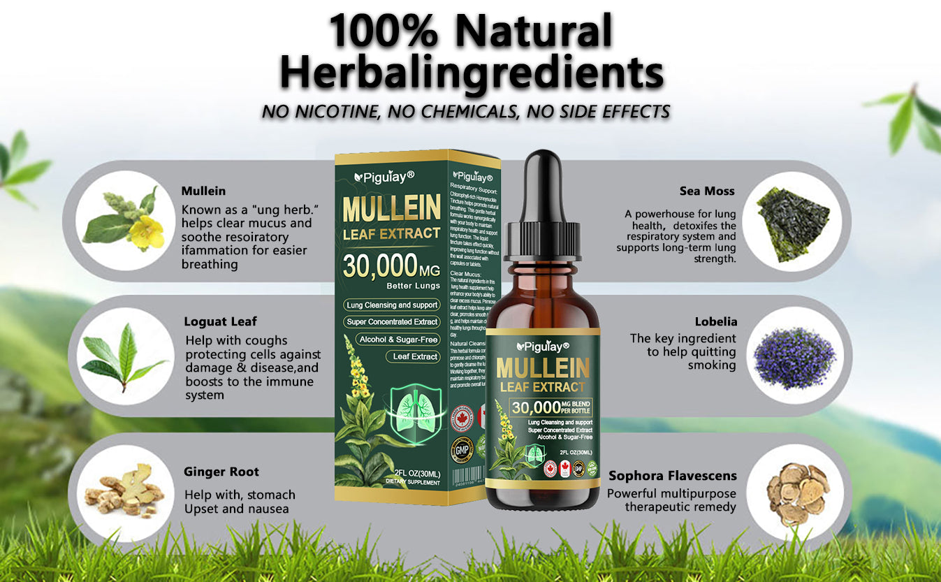 𝗢𝗳𝗳𝗶𝗰𝗶𝗮𝗹 𝗦𝘁𝗼𝗿𝗲:𝗣𝗶𝗴𝘂𝗶𝗮𝘆® 𝗢𝗿𝗴𝗮𝗻𝗶𝗰 𝗟𝘂𝗻𝗴 𝗖𝗹𝗲𝗮𝗻𝘀𝗶𝗻𝗴 𝗠𝘂𝗹𝗹𝗲𝗶𝗻 𝗟𝗲𝗮𝗳 𝗘𝘅𝘁𝗿𝗮𝗰𝘁 𝗗𝗿𝗼𝗽𝘀  𝐂𝐥𝐢𝐧𝐢𝐜𝐚𝐥𝐥𝐲 𝐩𝐫𝐨𝐯𝐞𝐧, 𝐡𝐢𝐠𝐡𝐥𝐲 𝐜𝐨𝐧𝐜𝐞𝐧𝐭𝐫𝐚𝐭𝐞𝐝 𝐟𝐨𝐫𝐦𝐮𝐥𝐚 𝐭𝐡𝐚𝐭 𝐫𝐞𝐥𝐢𝐞𝐯𝐞𝐬 𝐜𝐨𝐮𝐠𝐡, 𝐩𝐡𝐥𝐞𝐠𝐦, 𝐚𝐬𝐭𝐡𝐦𝐚 & 𝐂𝐎𝐏𝐃 — 𝐛𝐫𝐞𝐚𝐭𝐡𝐞 𝐞𝐚𝐬𝐢𝐞𝐫, 𝐟𝐚𝐬𝐭𝐞𝐫.💙