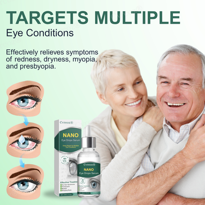 🔥LAST 30 PCS LEFT!!! 🔥 50% OFF!!.. Cvreoz® Nano Eye Drops Serum for Presbyopia and Myopia