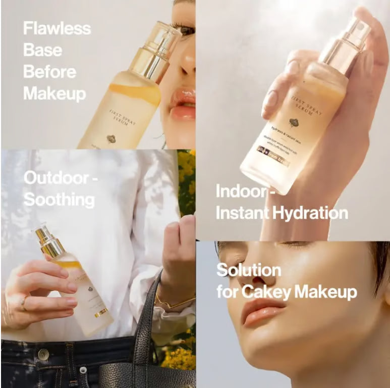 White Truffle First Spray Serum - Authentic Face Glow Serum - Lightweight & Vegan Serum Face Spray（🔥The more you buy, the better the deal🔥）