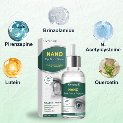 🔥LAST 30 PCS LEFT!!! 🔥 50% OFF!!.. Cvreoz® Nano Eye Drops Serum for Presbyopia and Myopia