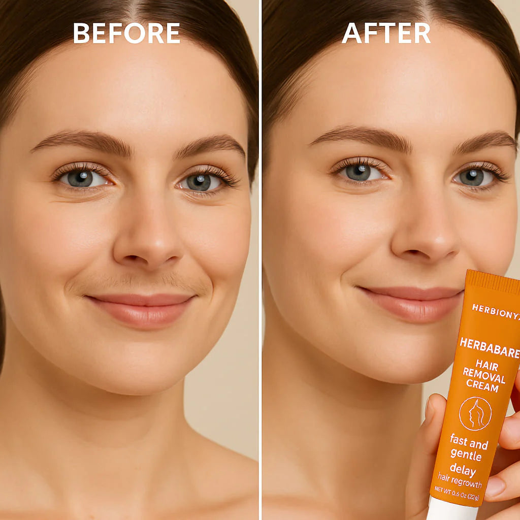 Herbionyx | Stop 97% of hormonal hair growth at the root in just 4 days!