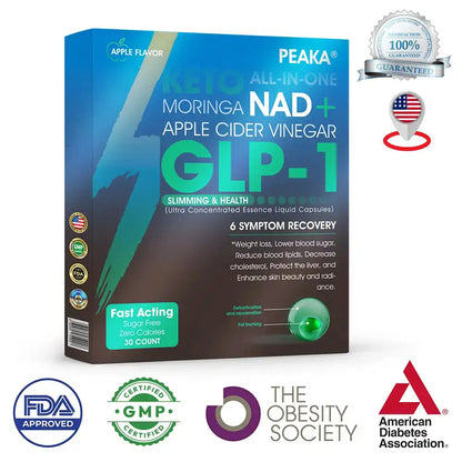 [Official Authorized Store] – PEAKA® GLP-1 Slimming & Health Ultra ` – NAD+ Moringa & ACV & Keto BHB (✅speedy, long-lasting, addressing diabetes, obesity, and cardiovascular diseases) – 💪Developed by the Obesity Society🌿