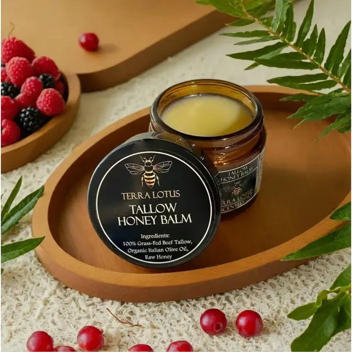 💖Summer Sale 49% OFF🔥Organic Grass-Fed Beef Tallow Balm with Raw Honey