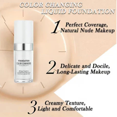 🎁LAST DAY BUY 1 GET 1 FREE🔥2025 Colour Changing Mature Skin Foundation