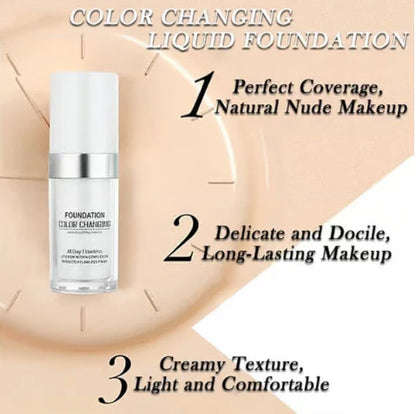 🎁LAST DAY BUY 1 GET 1 FREE🔥2025 Colour Changing Mature Skin Foundation